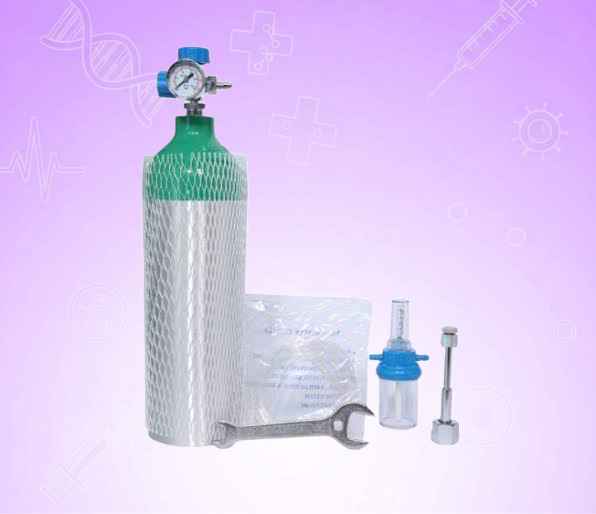 کپسول اکسیژن آلومینوم 2.5 لیتری (پرتابل)