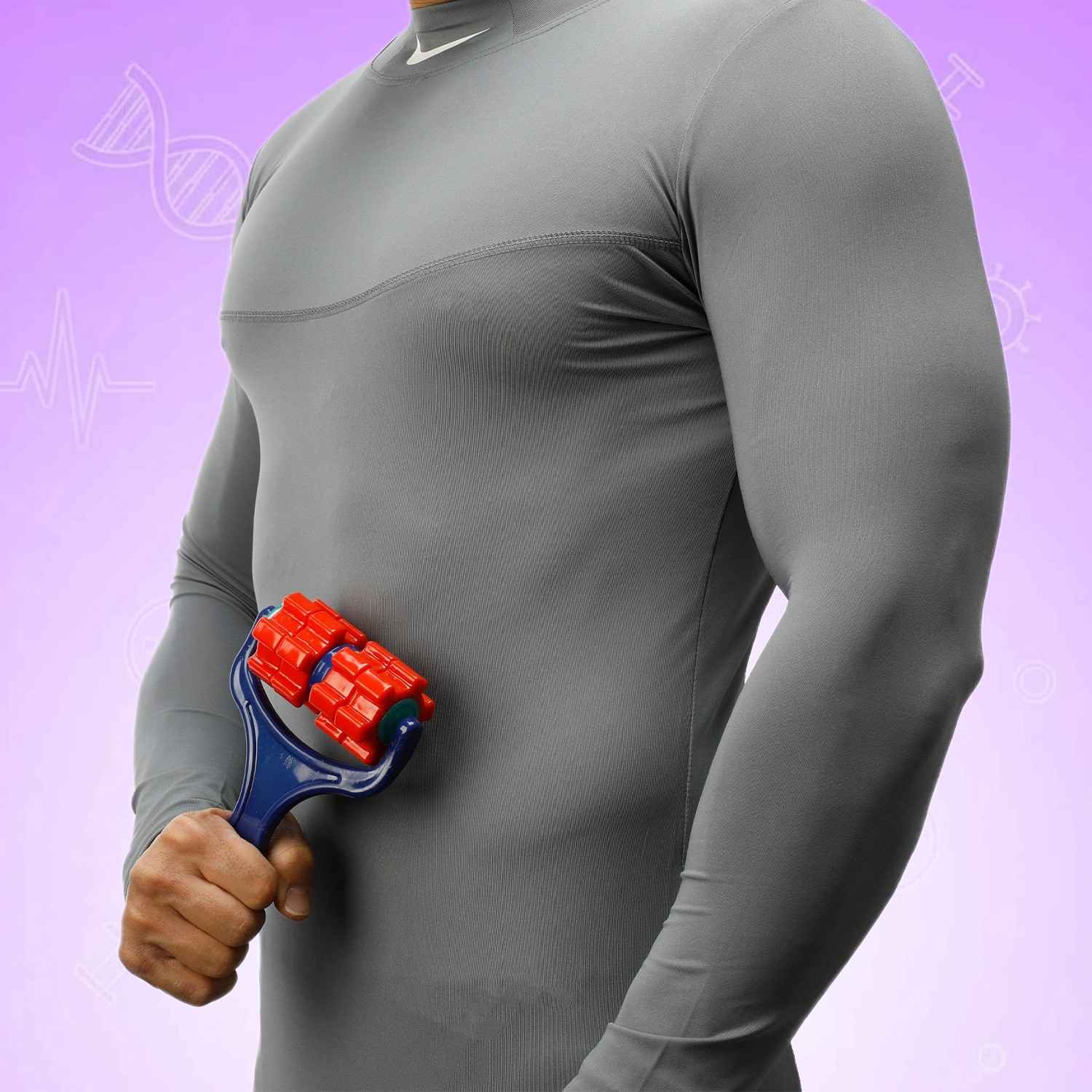 ماساژور دستی بدن مدل چرخ دنده تن زیب