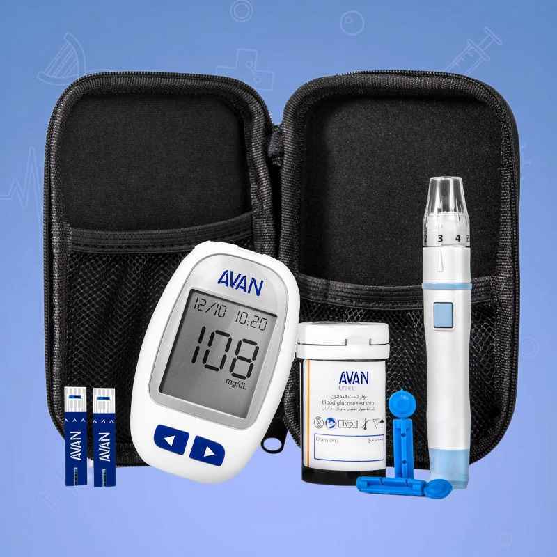 دستگاه تست قند خون آوان