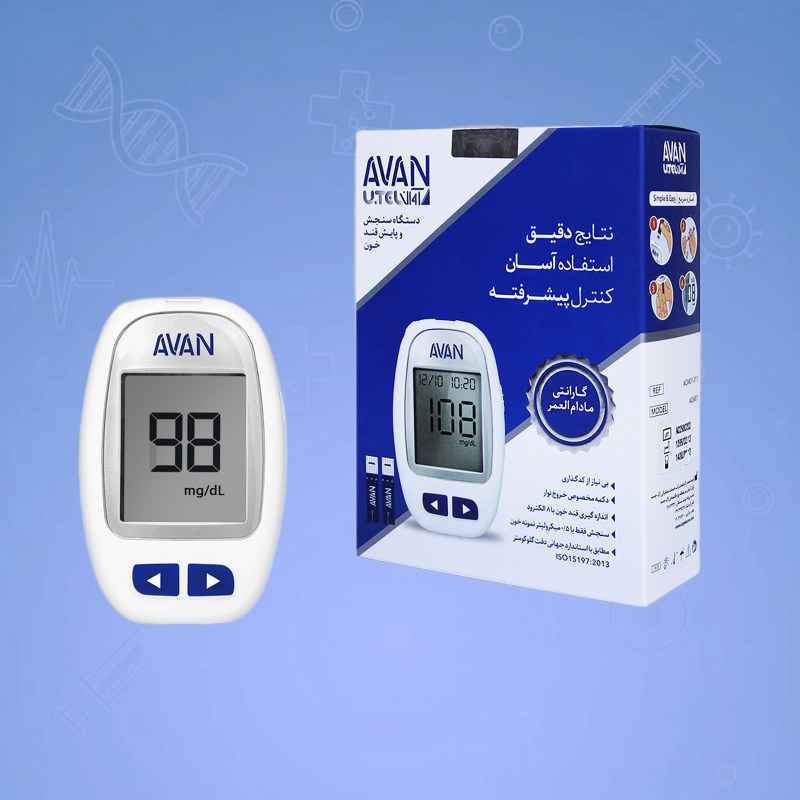 دستگاه تست قند خون آوان