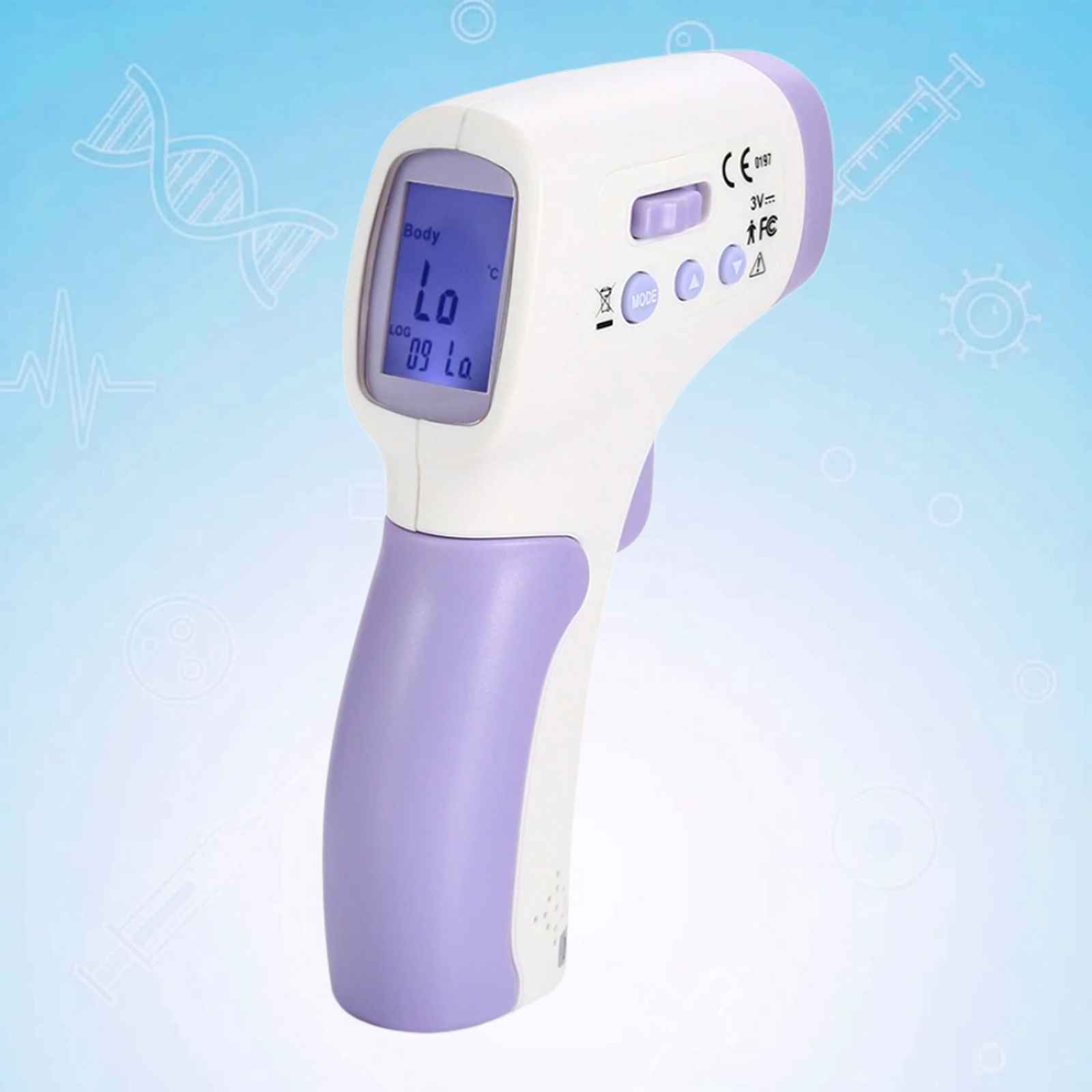 تب سنج پیشانی دیجیتالی دارنر Daarnar