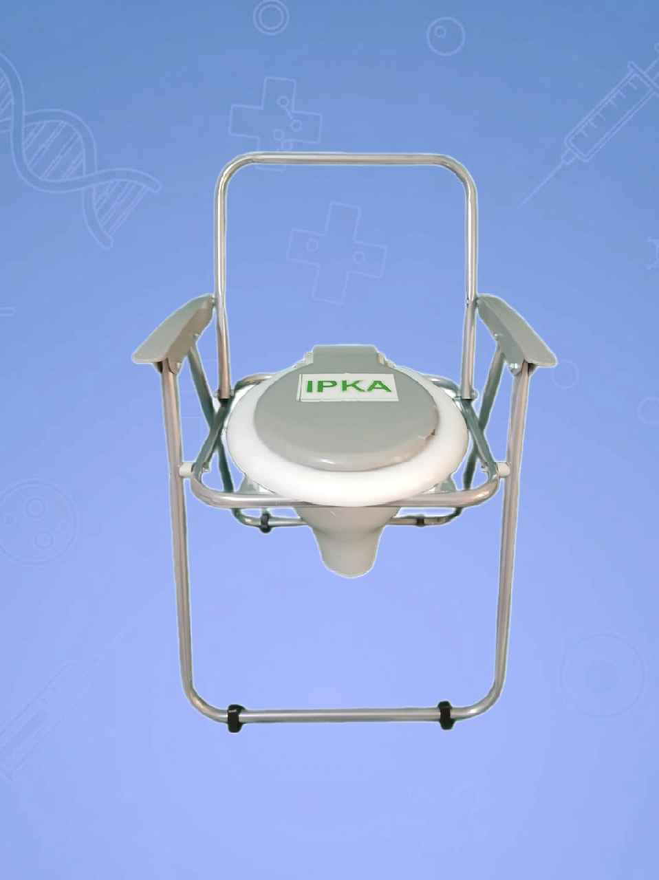 توالت فرنگی مبله تاشو گالوانیزه (فلزی) ایپکا