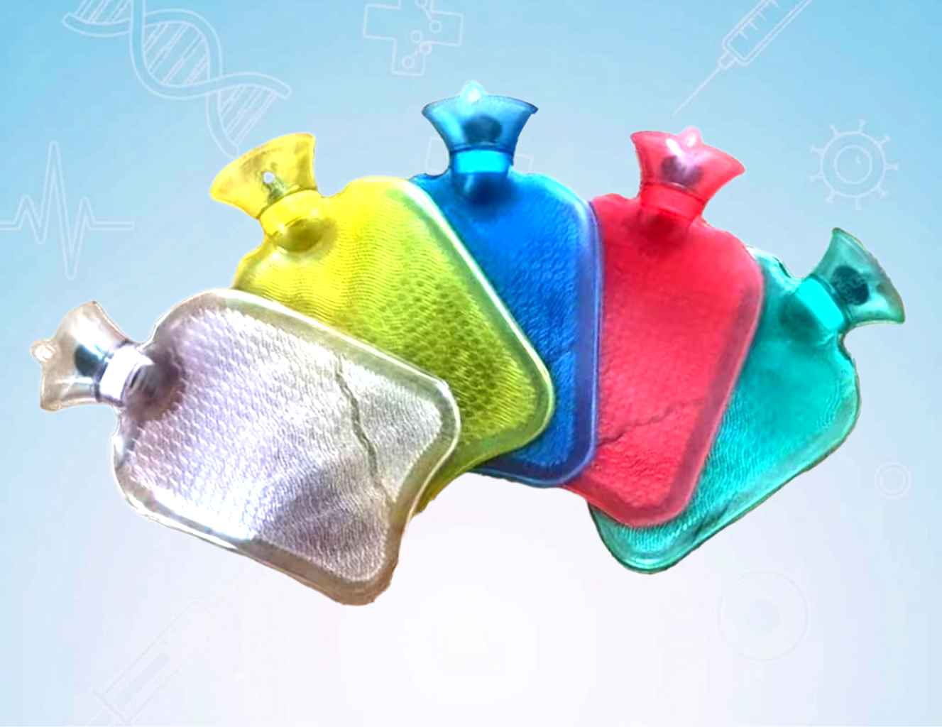 کیسه ابگرم بدون کاور (شفاف) والری